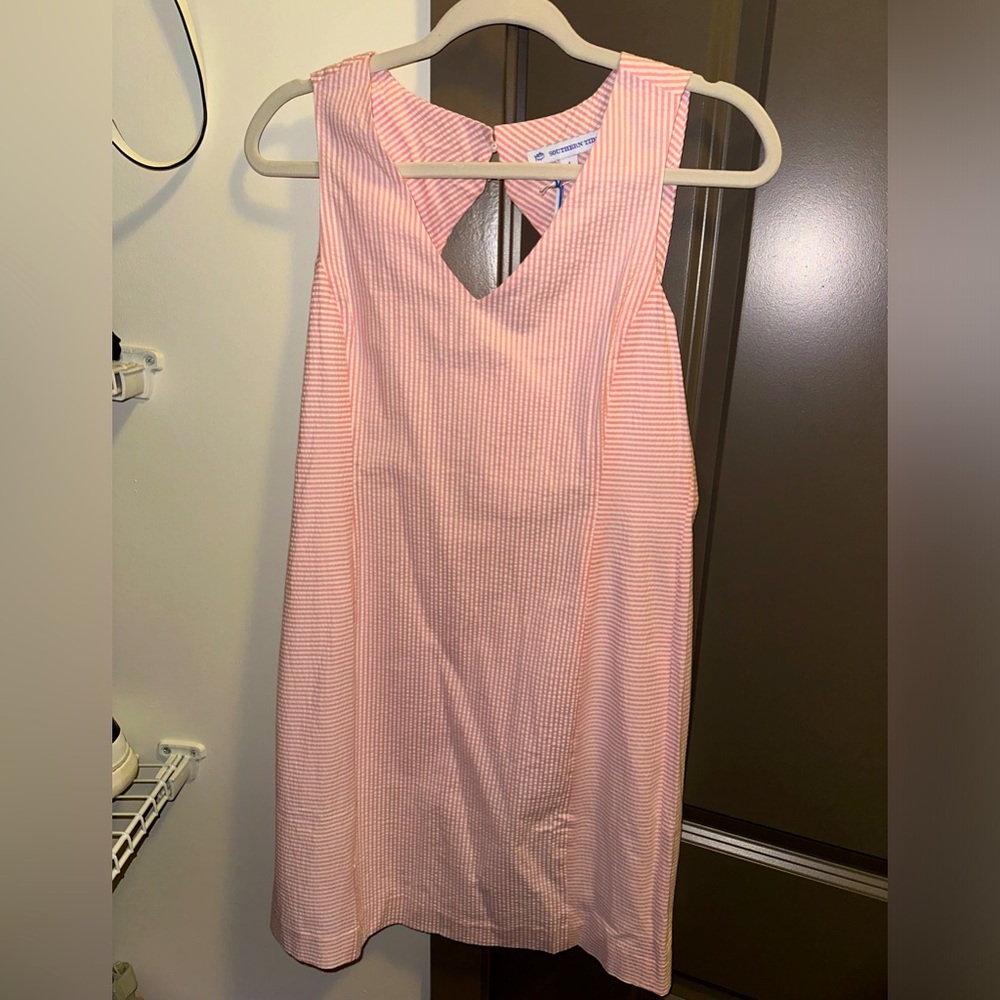 NWT Southern Tide Seersucker Mini Dress